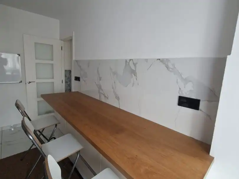 Kitchen of Flat for sale in Ferrol  with Heating, Storage room and Furnished