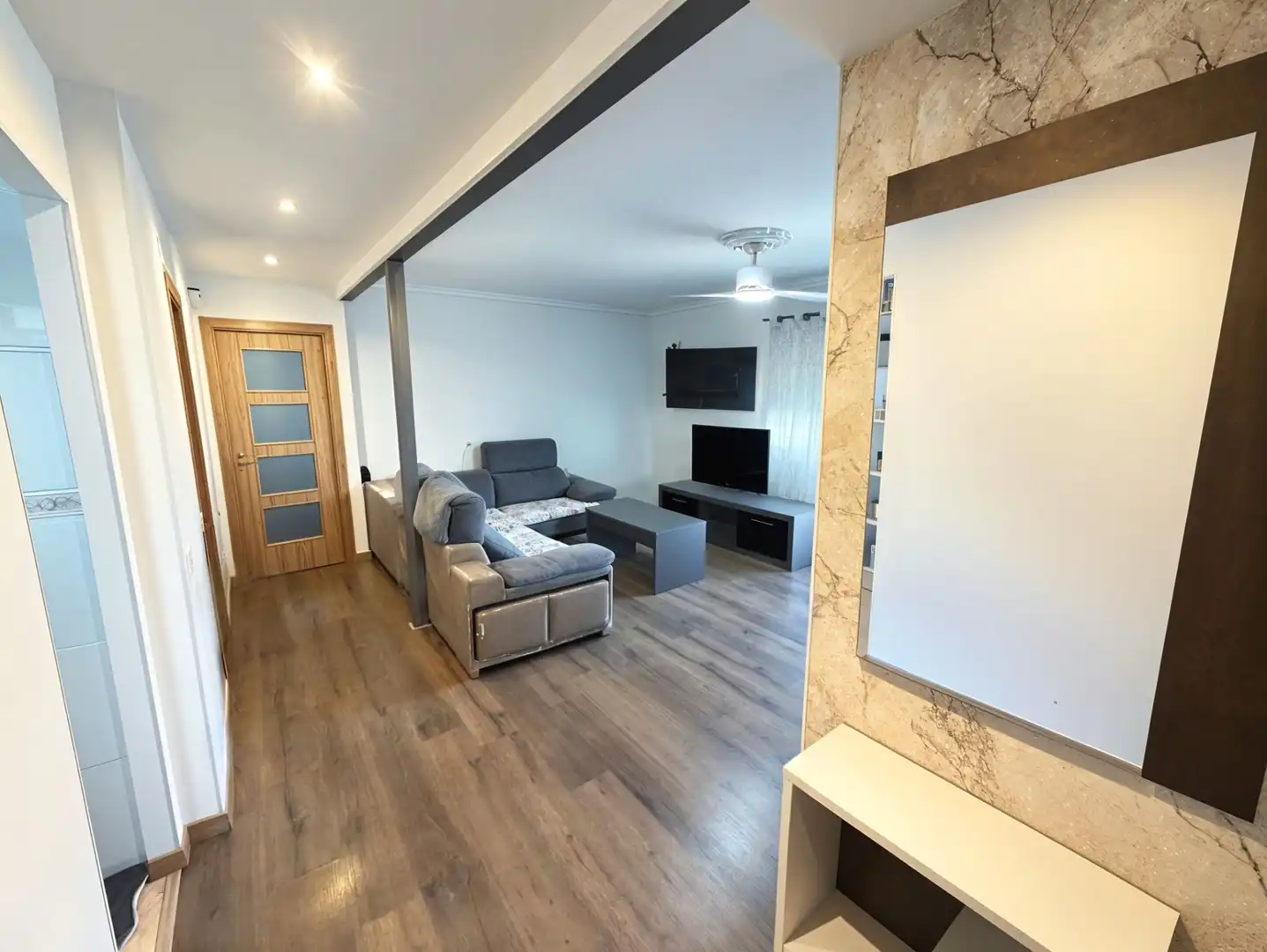Sala d'estar de Pis en venda en Azuqueca de Henares amb Calefacció, Terrassa i Balcó