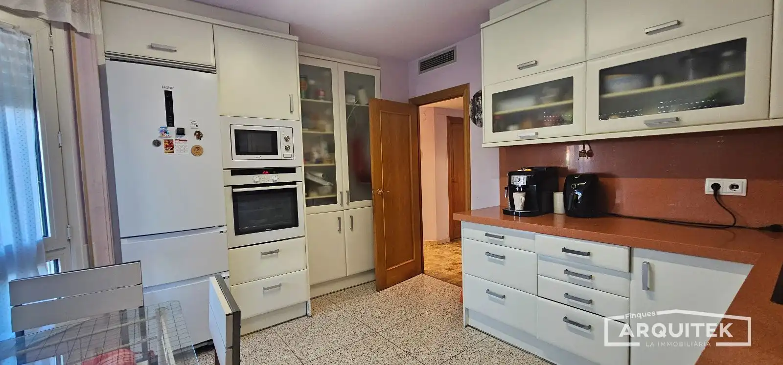 Cocina de Casa adosada en venta en Lleida con Aire acondicionado y Jardín privado