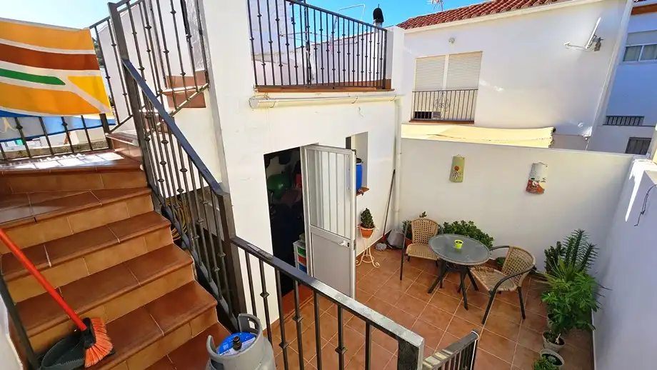 Exterior view of Detached homes for sale in Aroche  with Air Conditioner
