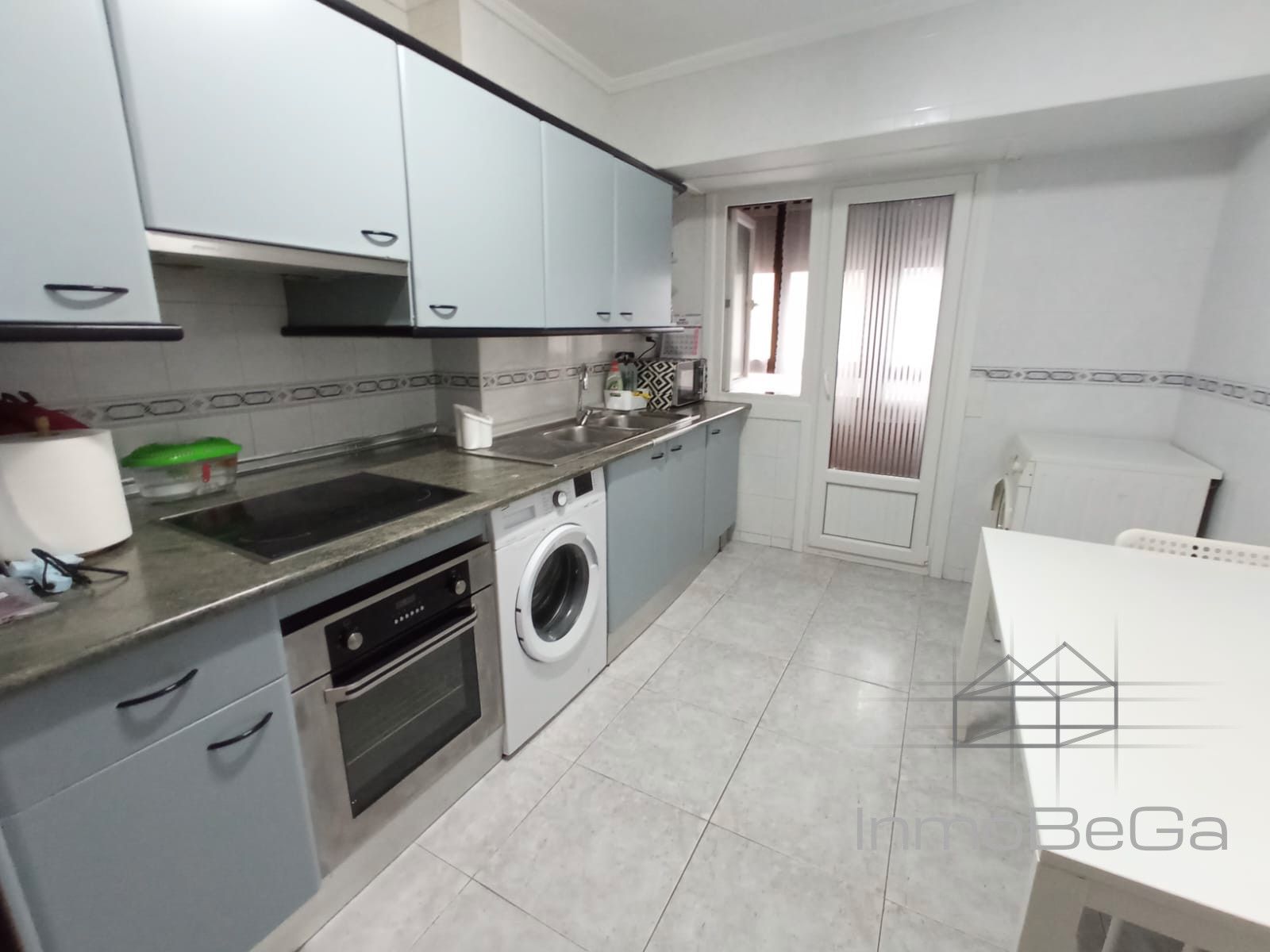 Küche von Wohnung zum Verkauf in Muskiz mit Heizung, Parkett und Abstellraum