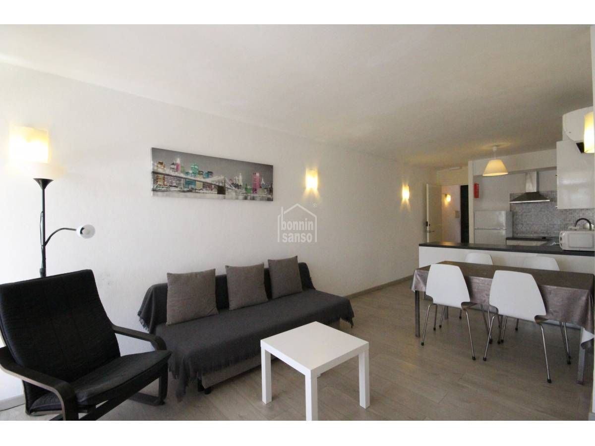 Sala de estar de Apartamento en venta en Ciutadella de Menorca con Calefacción, Jardín privado y Terraza
