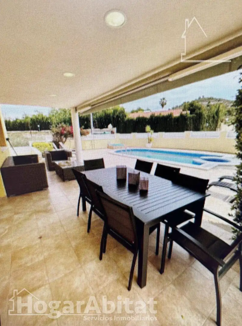 Terrassa de Casa o xalet en venda en Borriol amb Calefacció, Jardí privat i Terrassa