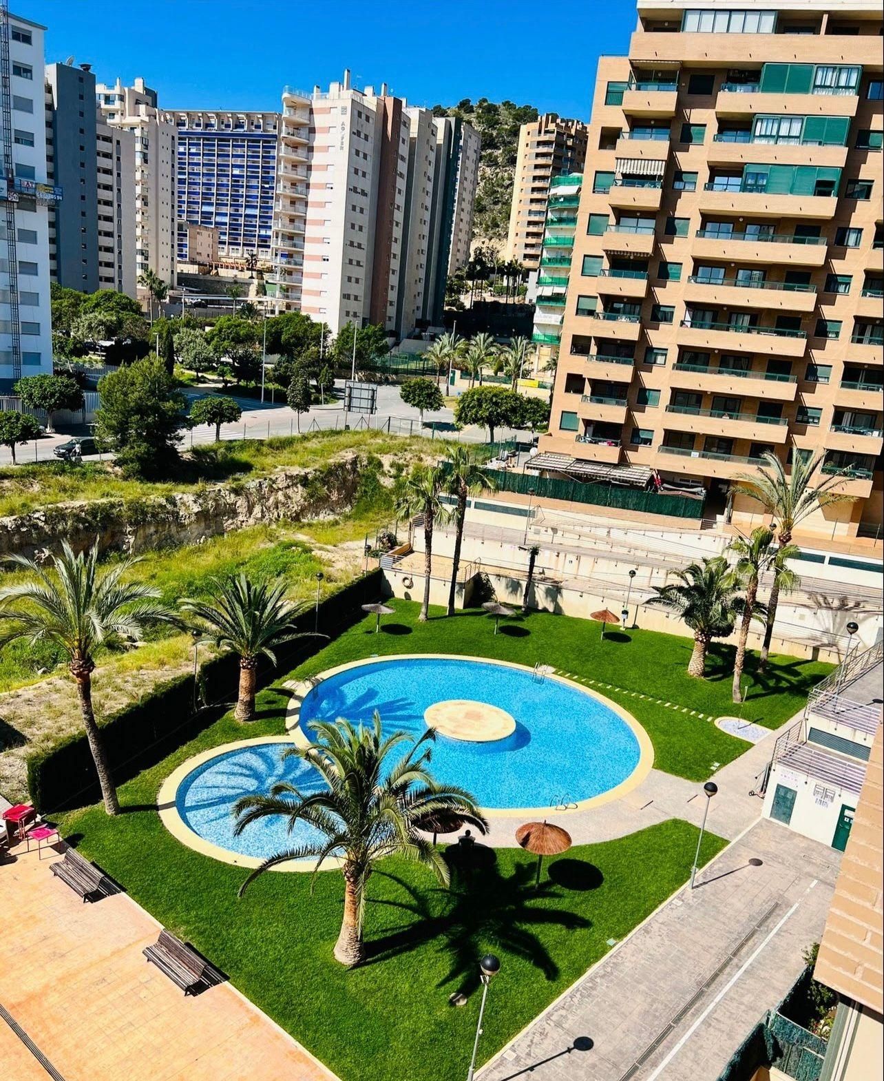 Piscina de Apartament en venda en Villajoyosa / La Vila Joiosa amb Aire condicionat, Terrassa i Traster