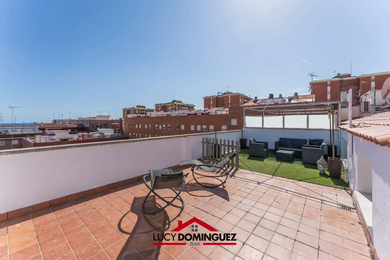 Terrasse von Maisonette zum Verkauf in Mataró mit Klimaanlage, Heizung und Terrasse