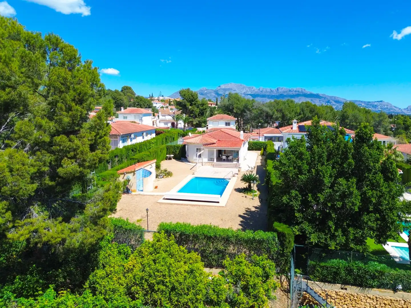 Vista exterior de Casa o chalet en venta en La Nucia