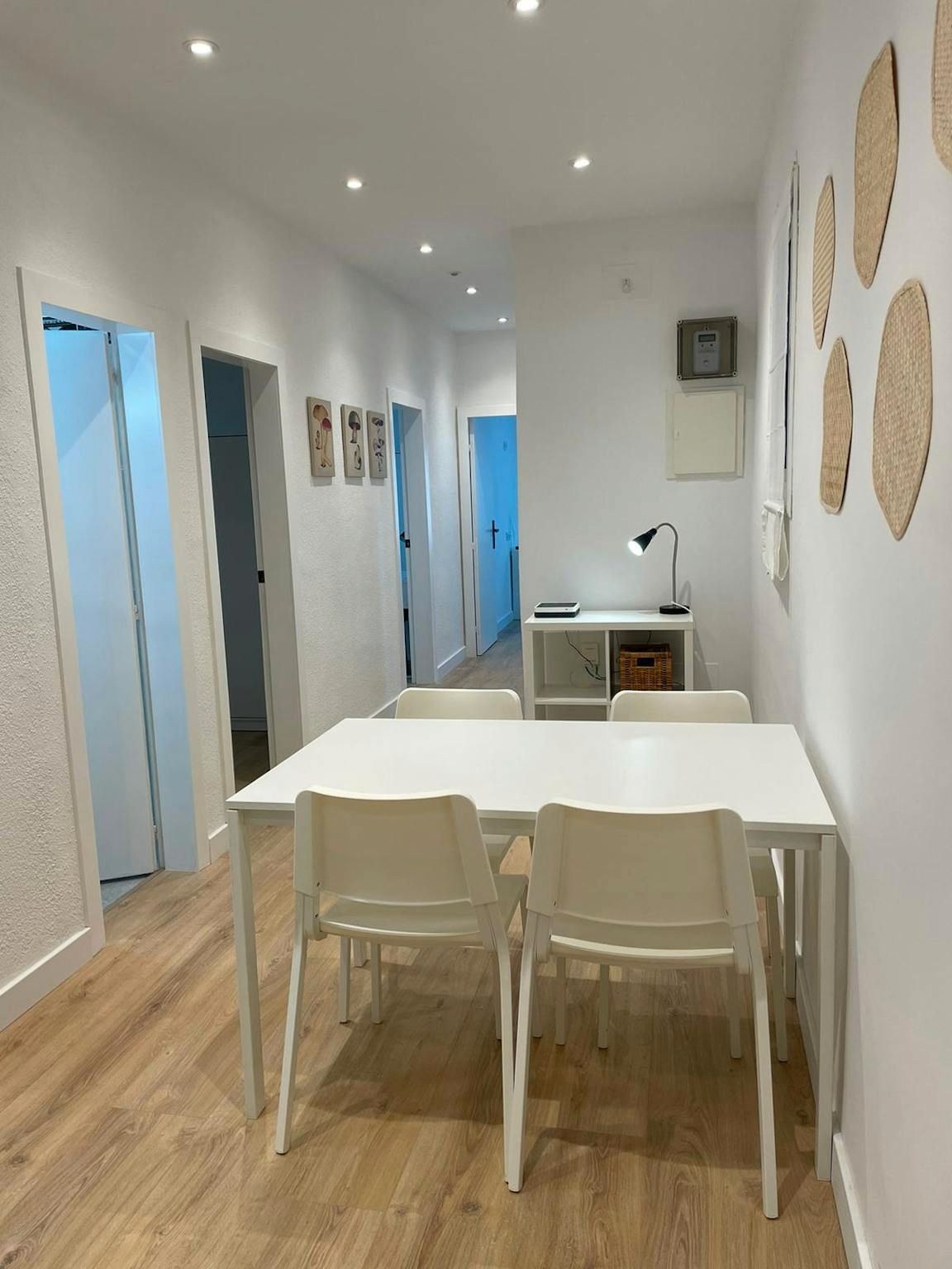 Dining room of Flat for rent in  Barcelona Capital  with Heating, Furnished and Washing machine