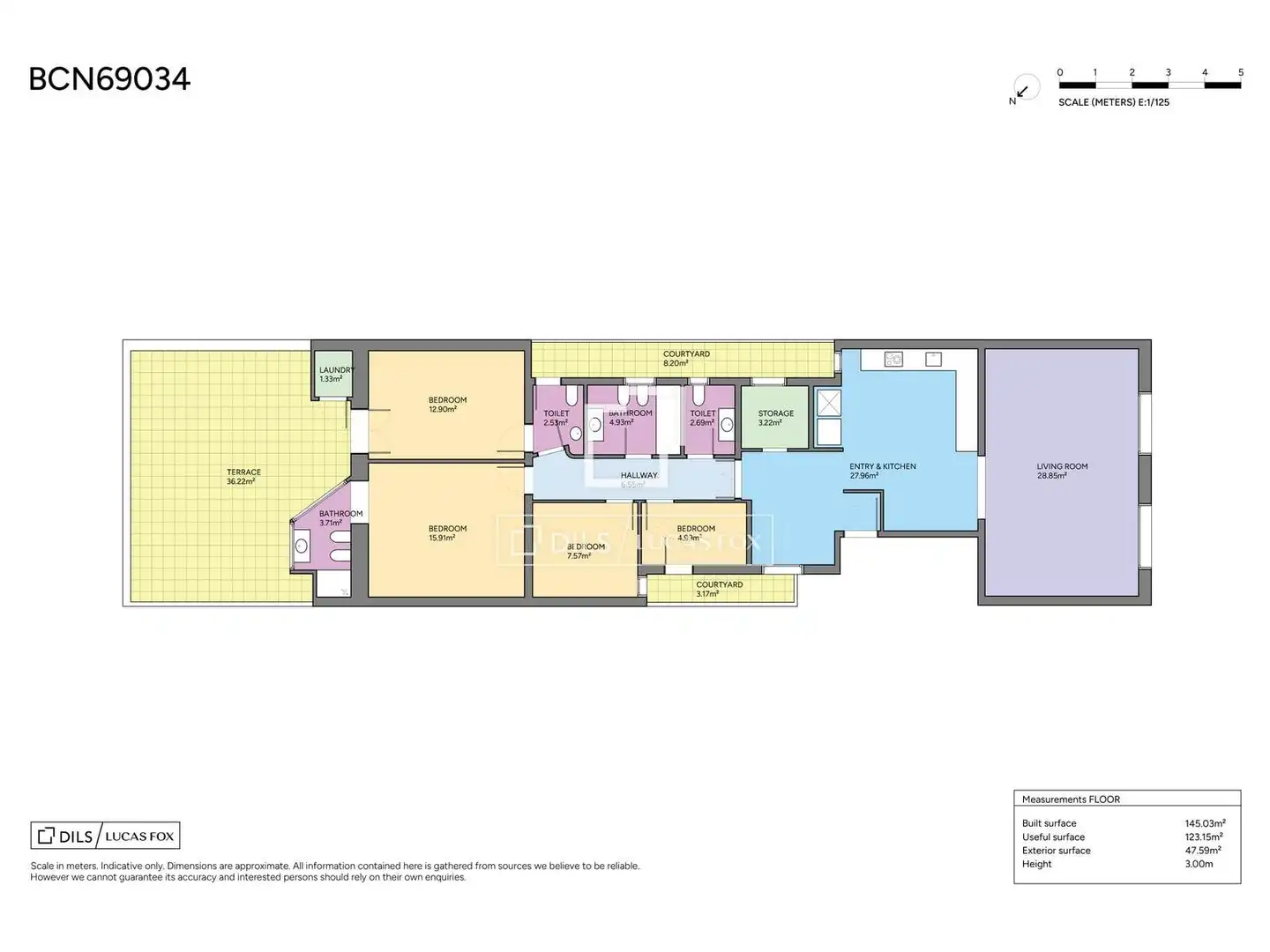 Flat for sale in Barcelona  with Air Conditioner, Heating and Terrace