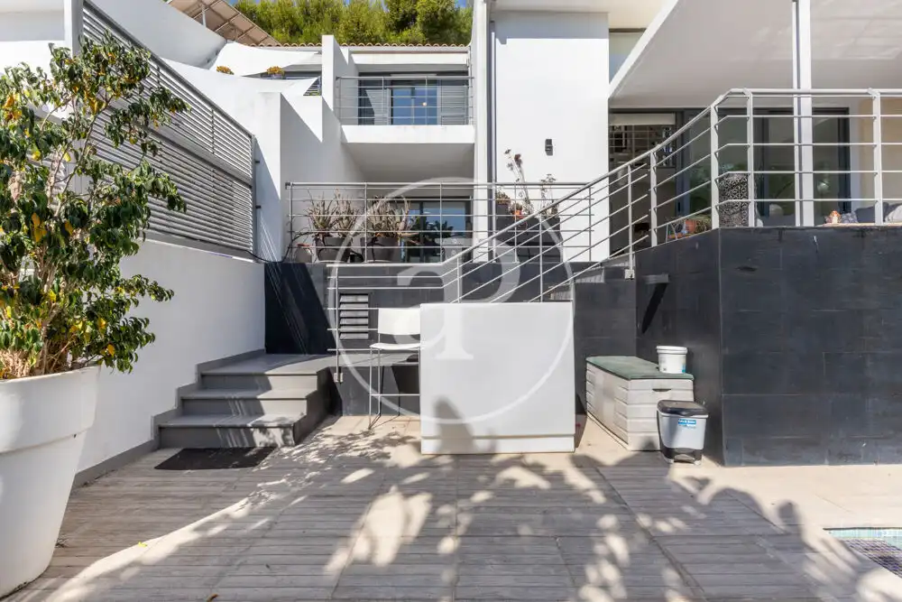 Terrassa de Casa adosada en venda en Oropesa del Mar / Orpesa amb Aire condicionat, Calefacció i Jardí privat