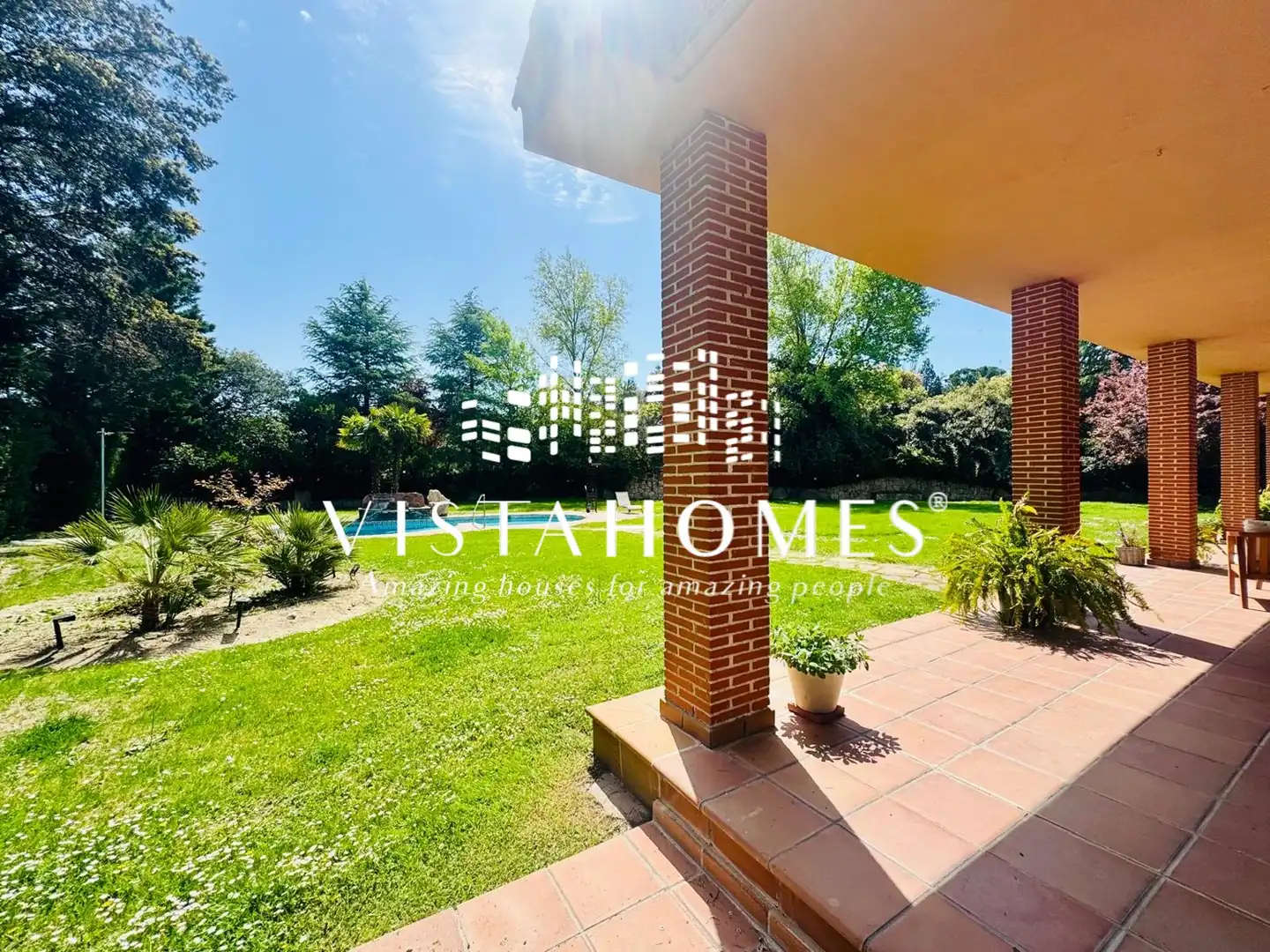 Exterior view of Houses for sale in Ciudalcampo  with Air Conditioner, Heating and Private garden