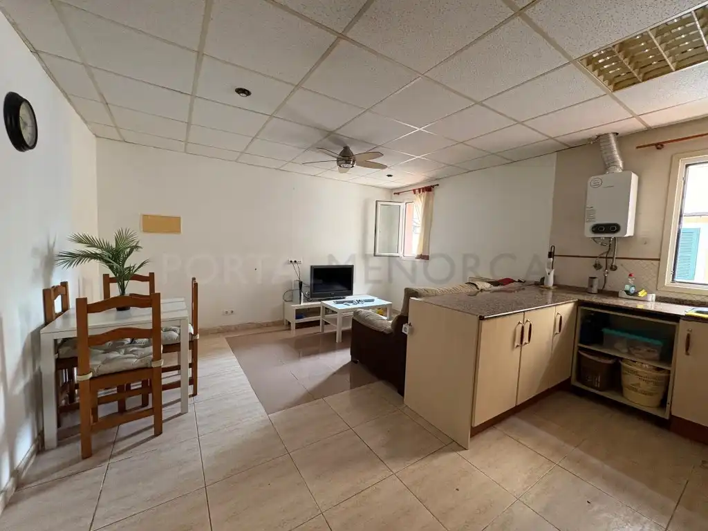 Sala d'estar de Pis en venda en Es Castell