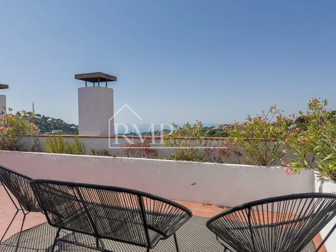 Terrace of Detached homes for sale in Sant Andreu de Llavaneres  with Air Conditioner, Heating and Terrace