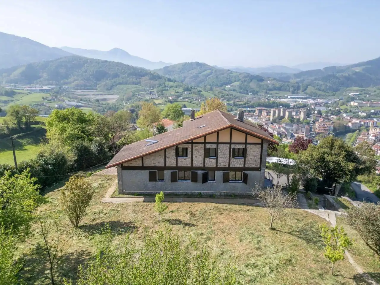 Vista exterior de Casa o chalet en venta en Tolosa con Calefacción, Jardín privado y Terraza