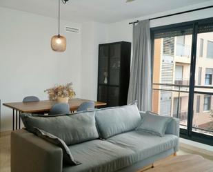 Living room of Flat to rent in  Valencia Capital  with Air Conditioner, Heating and Private garden