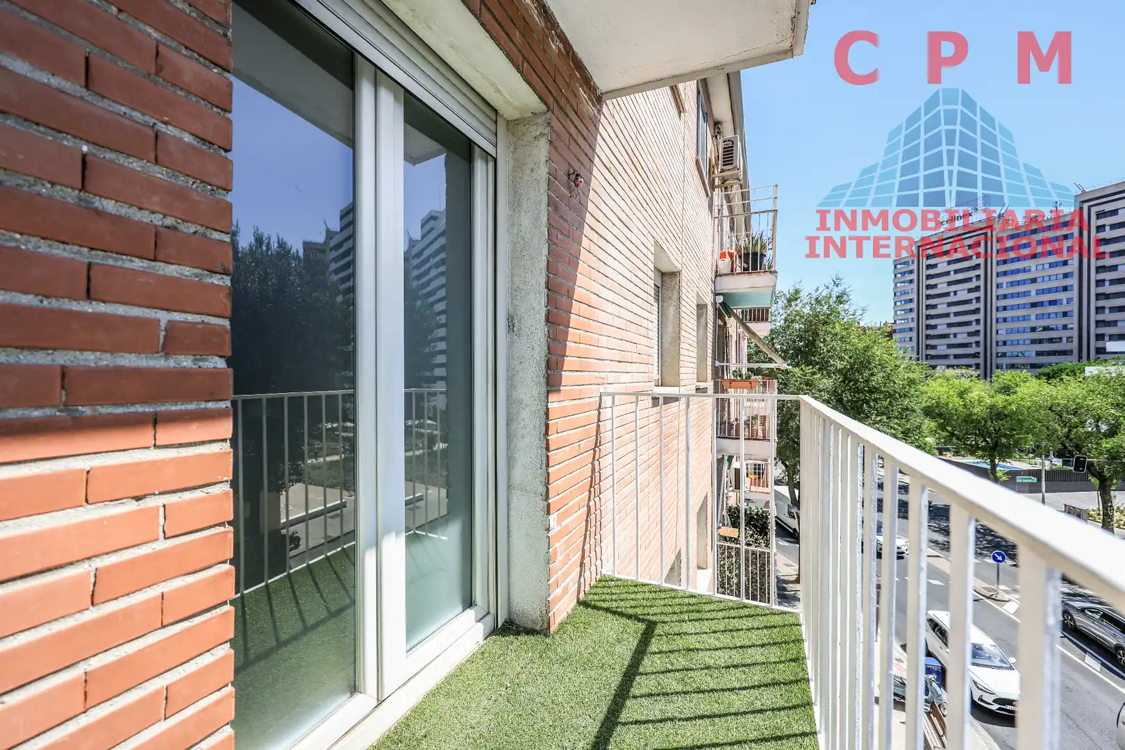 Balcony of Flat for rent in Madrid  with Air Conditioner, Heating and Parquet flooring