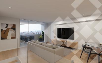 Living room of Duplex for sale in  Barcelona Capital  with Air Conditioner, Heating and Parquet flooring