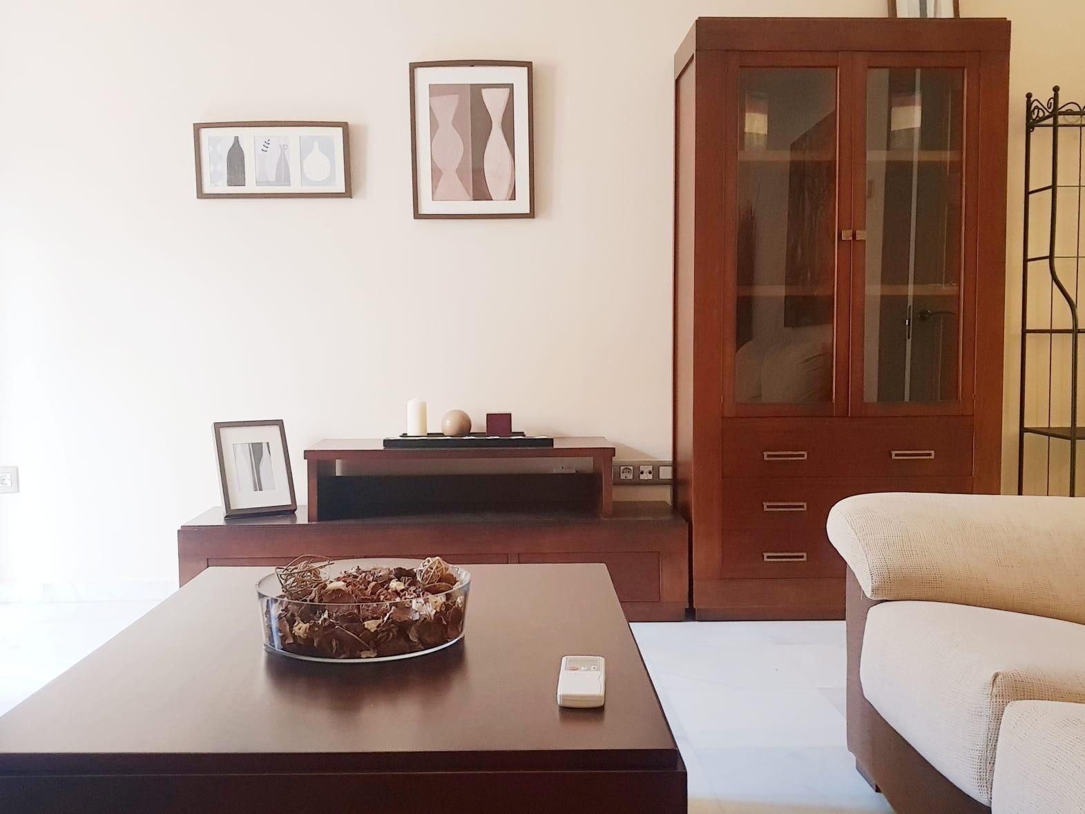 Living room of Apartment for sale in Badajoz Capital  with Air Conditioner, Heating and Balcony