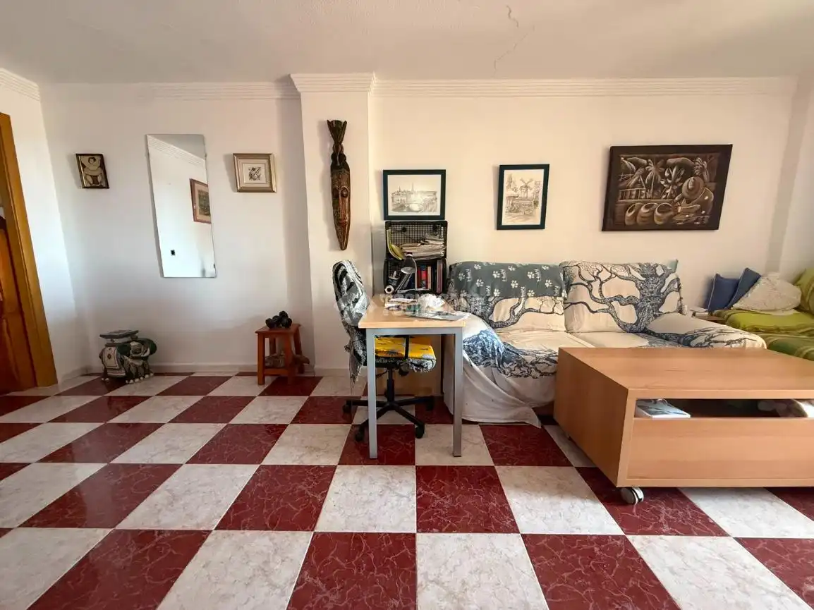 Wohnzimmer von Wohnung zum Verkauf in Málaga mit Terrasse