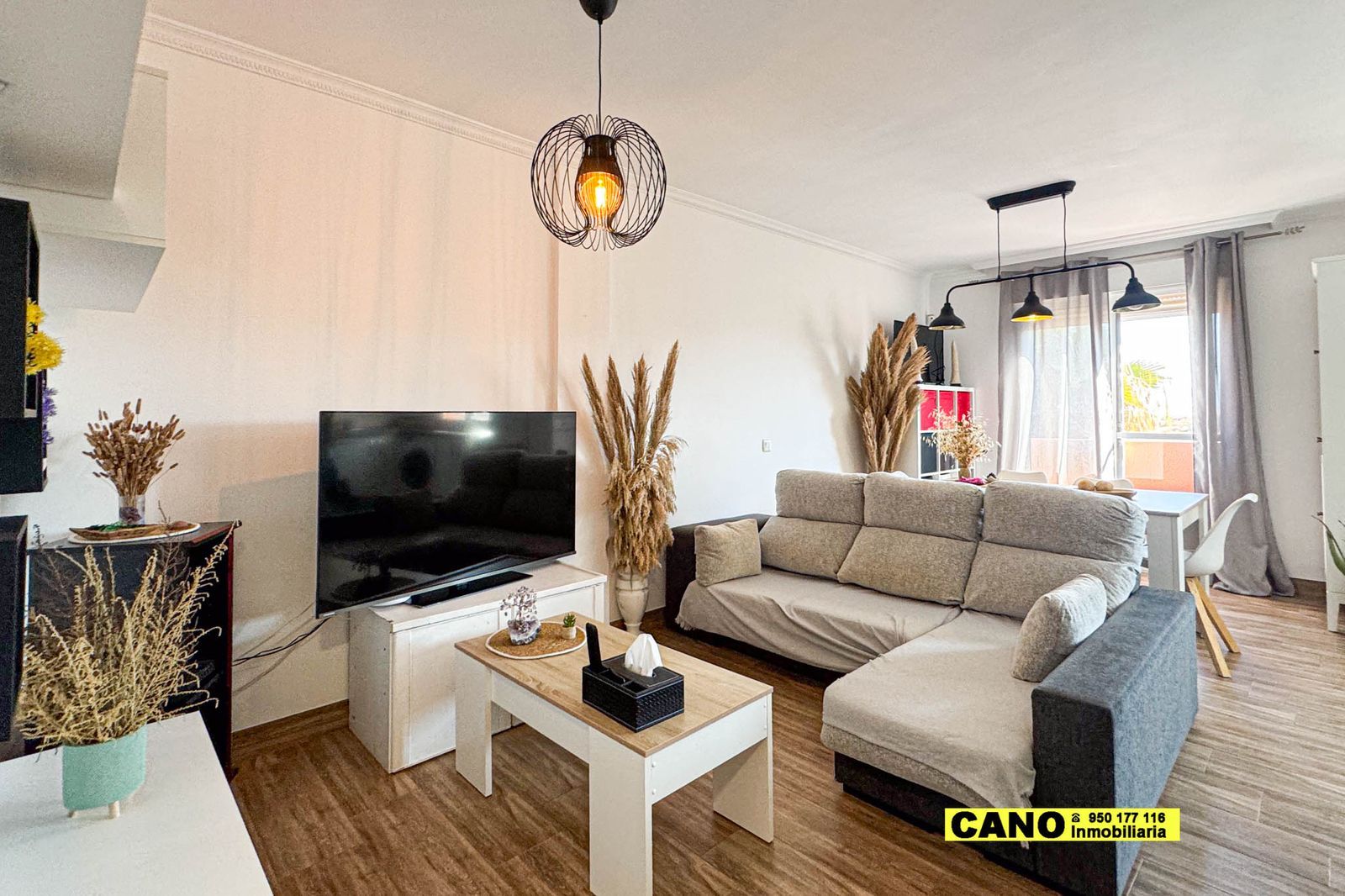 Living room of Flat for sale in Roquetas de Mar  with Terrace