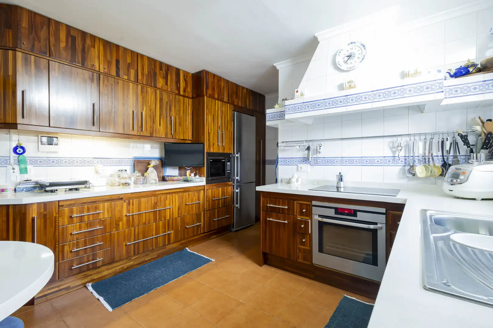 Kitchen of Houses for sale in San Cristóbal de la Laguna  with Air Conditioner, Private garden and Terrace
