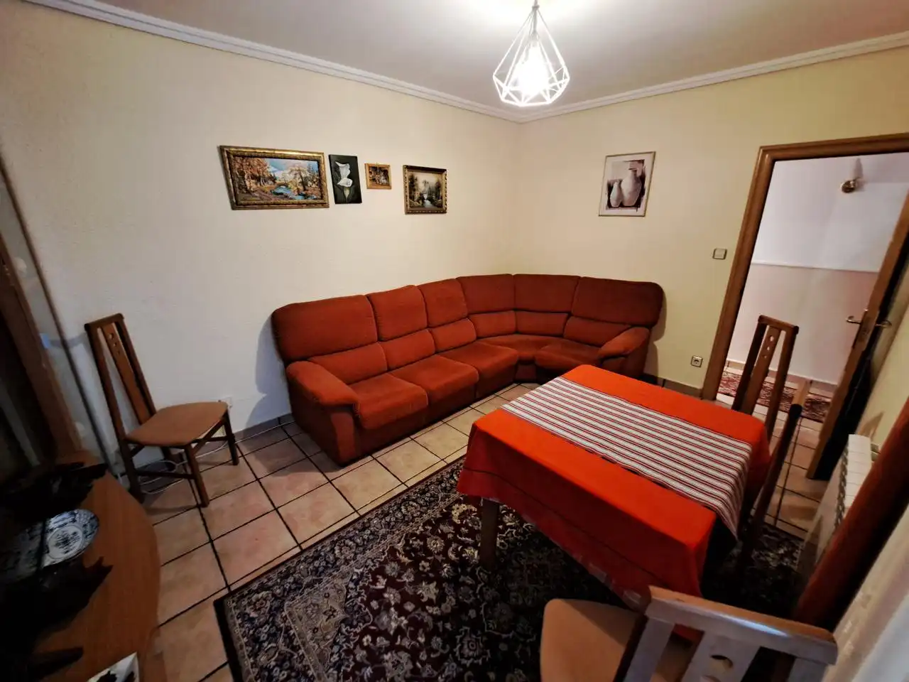 Sala de estar de Piso en venta en Zaragoza con Calefacción, Terraza y Trastero