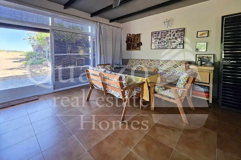 Sala de estar de Finca rústica en venta en Cáceres con Calefacción, Jardín privado y Trastero