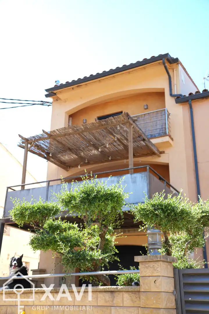 Terraza de Casa adosada en venta en Cabrera d'Anoia con Aire acondicionado, Calefacción y Jardín privado