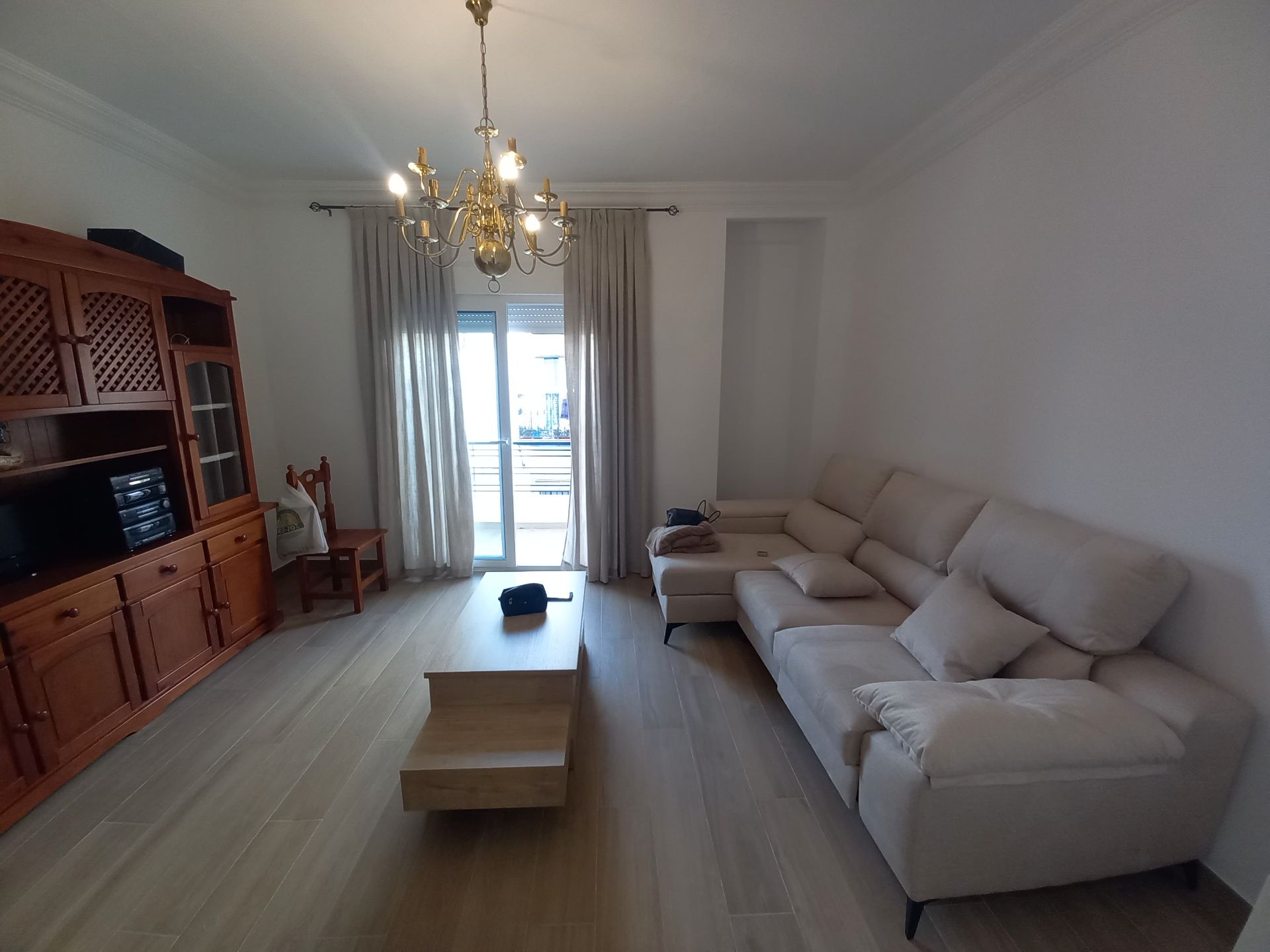 Living room of Flat to rent in  Sevilla Capital  with Terrace, Furnished and Oven
