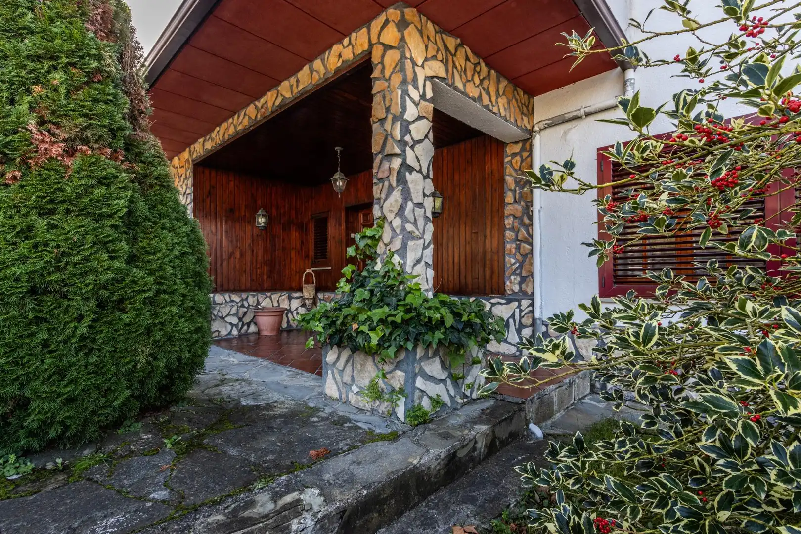Vista exterior de Casa o xalet en venda en Les Masies de Voltregà amb Calefacció, Jardí privat i Terrassa