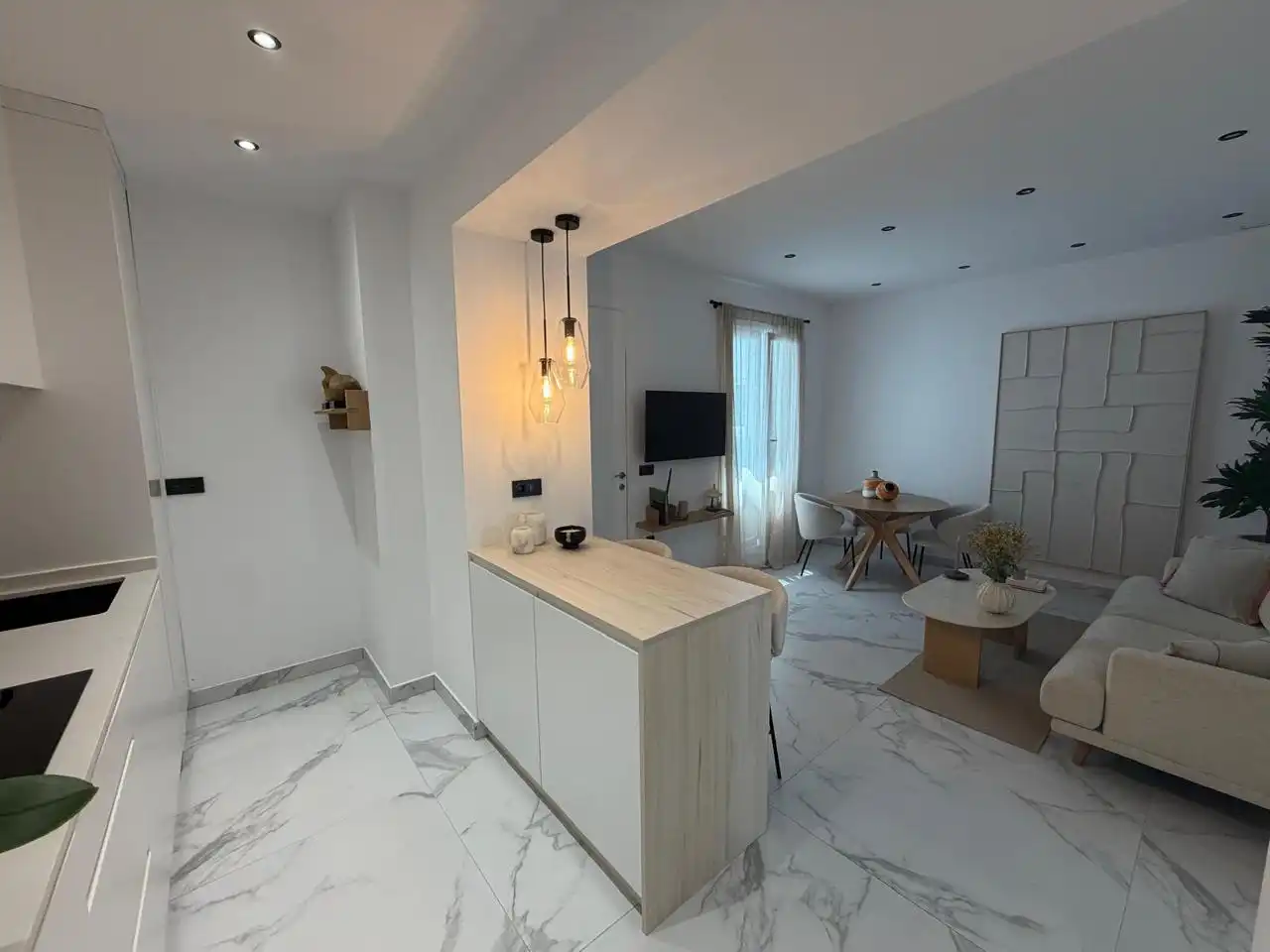 Kitchen of Flat for rent in Cádiz  with Air Conditioner, Furnished and Pets allowed