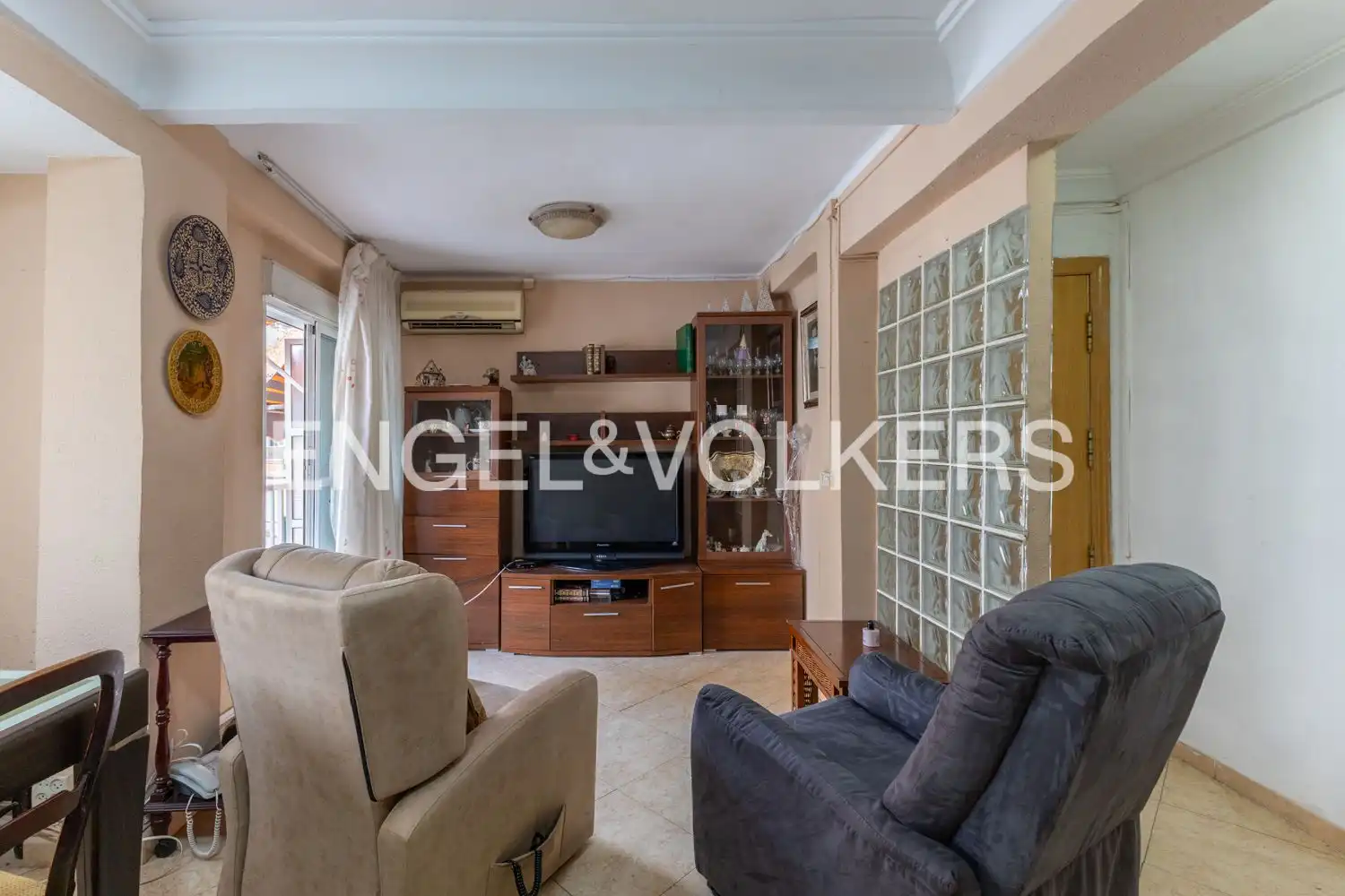 Sala de estar de Piso en venta en Valencia con Aire acondicionado, Calefacción y Terraza
