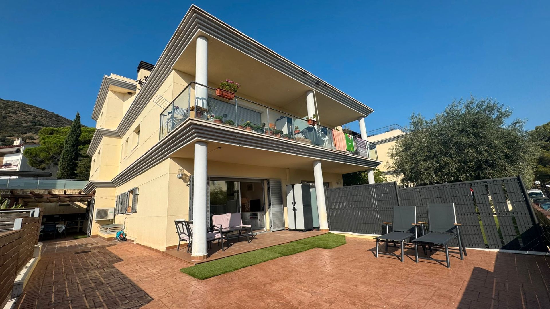 Exterior view of Apartment for sale in Llançà  with Air Conditioner, Heating and Private garden