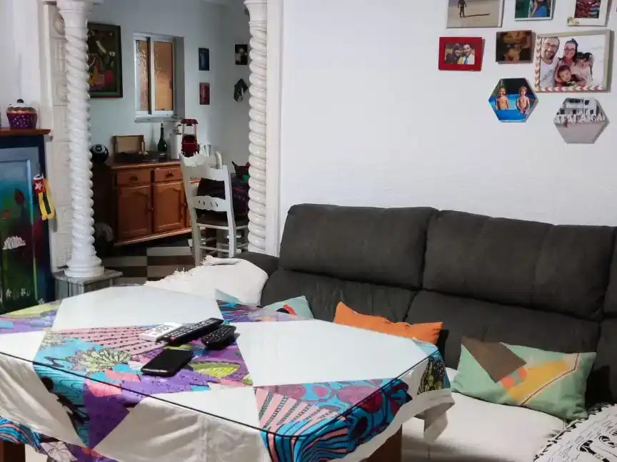 Sala d'estar de Pis en venda en Cartaya amb Aire condicionat i Balcó