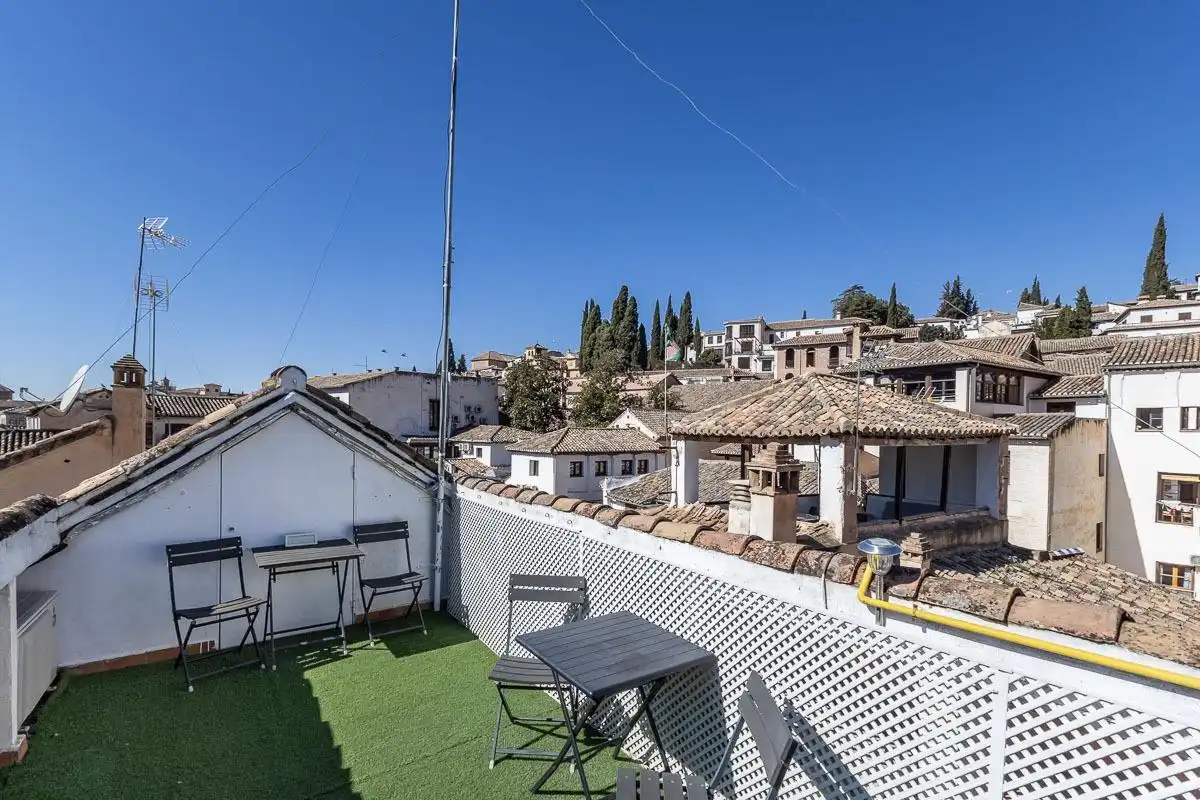 Terrasse von Gebäude zur Miete in Granada