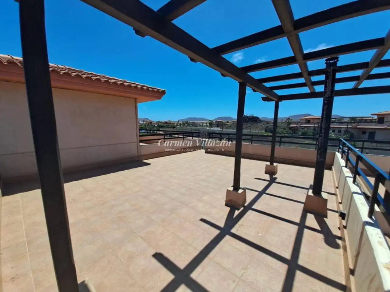 Terraza de Apartamento en venta en La Oliva con Terraza, Balcón y Piscina comunitaria