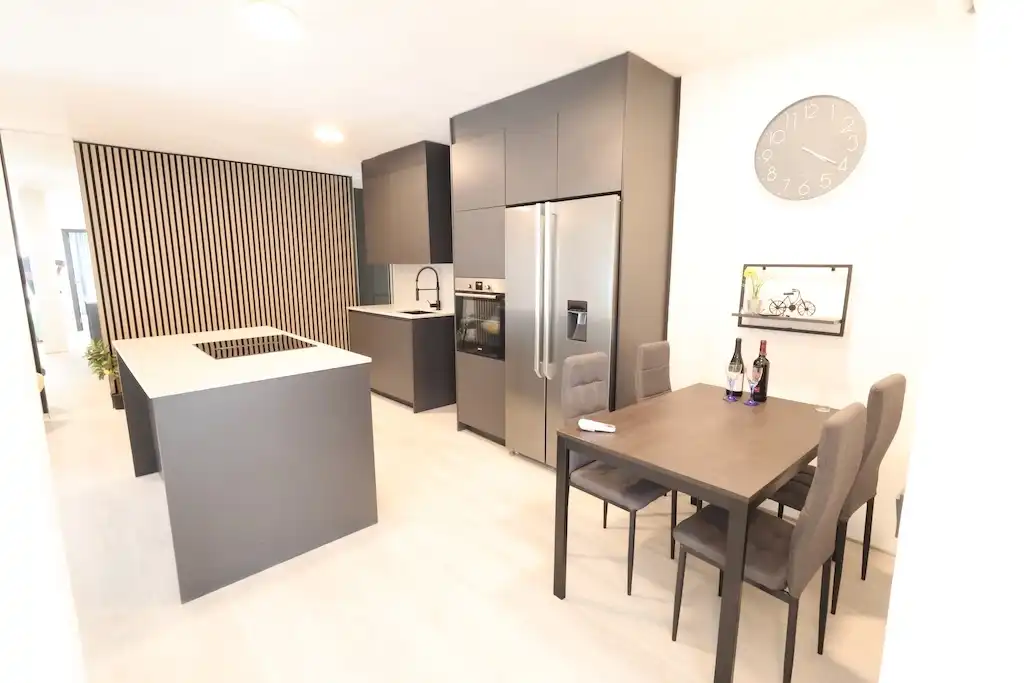 Cocina de Apartamento en venta en Torrevieja con Aire acondicionado, Calefacción y Terraza