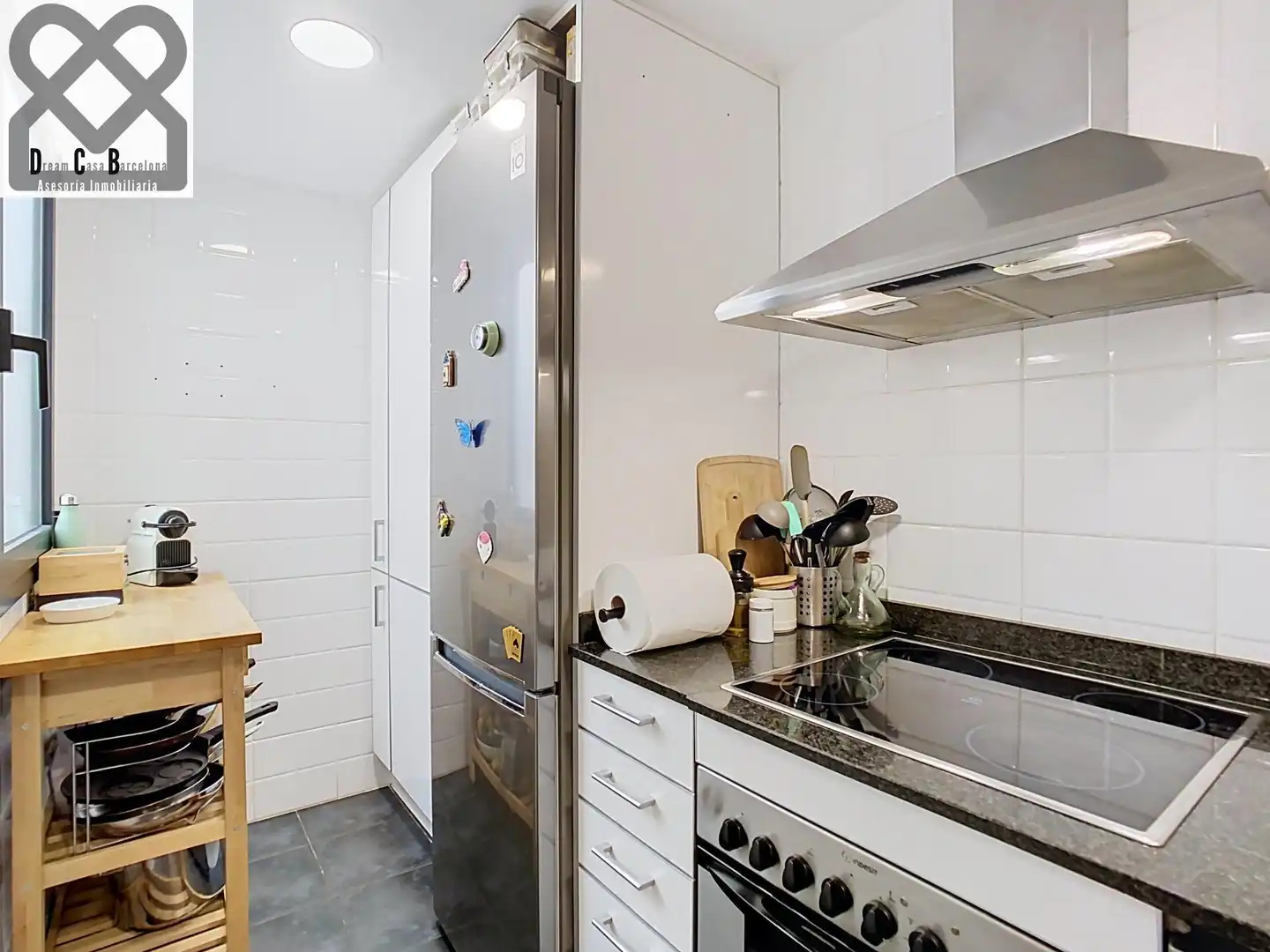 Kitchen of Flat for sale in Corbera de Llobregat  with Air Conditioner, Heating and Terrace
