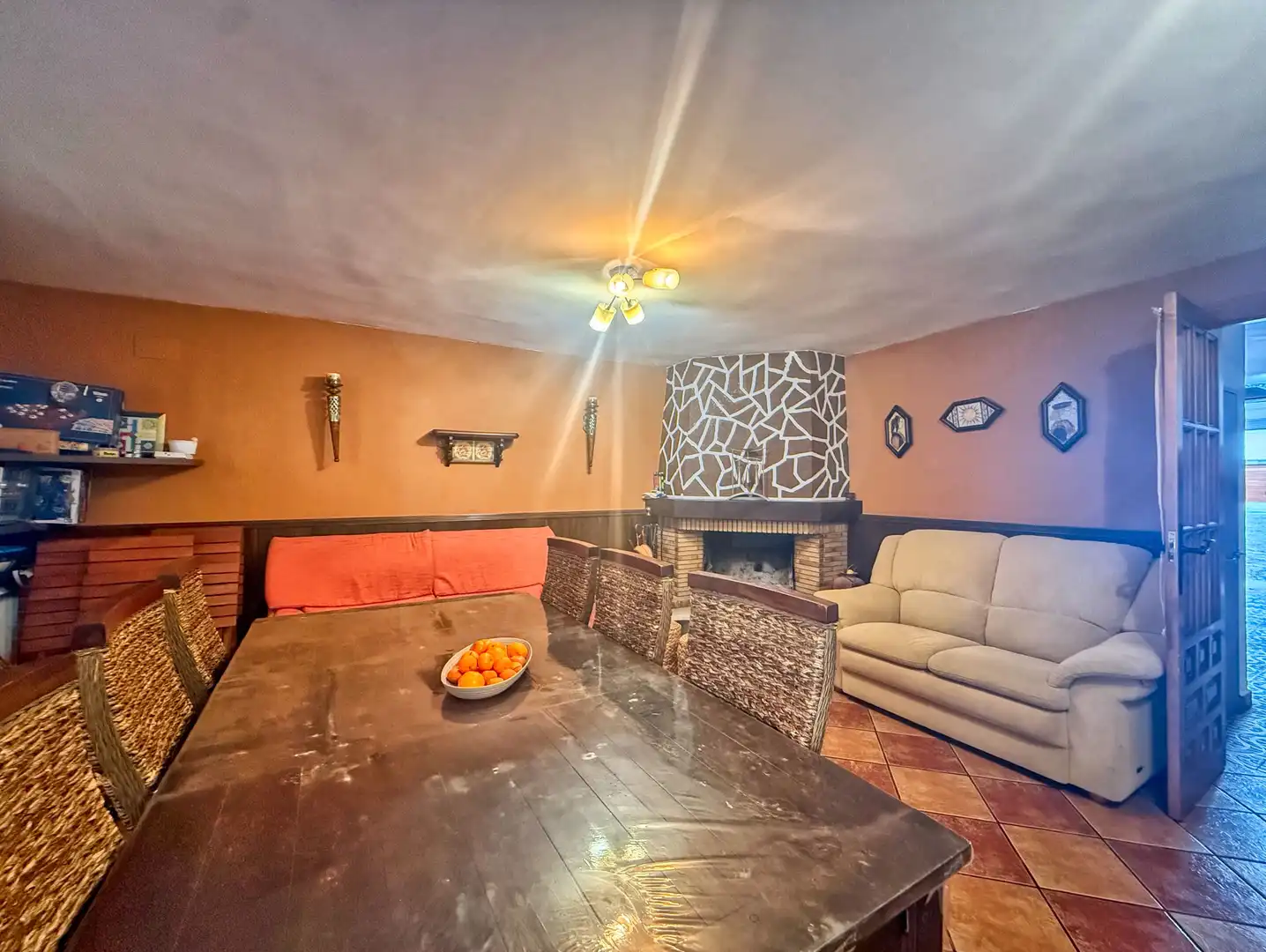 Sala de estar de Casa o chalet en venta en Almagro con Aire acondicionado, Calefacción y Terraza