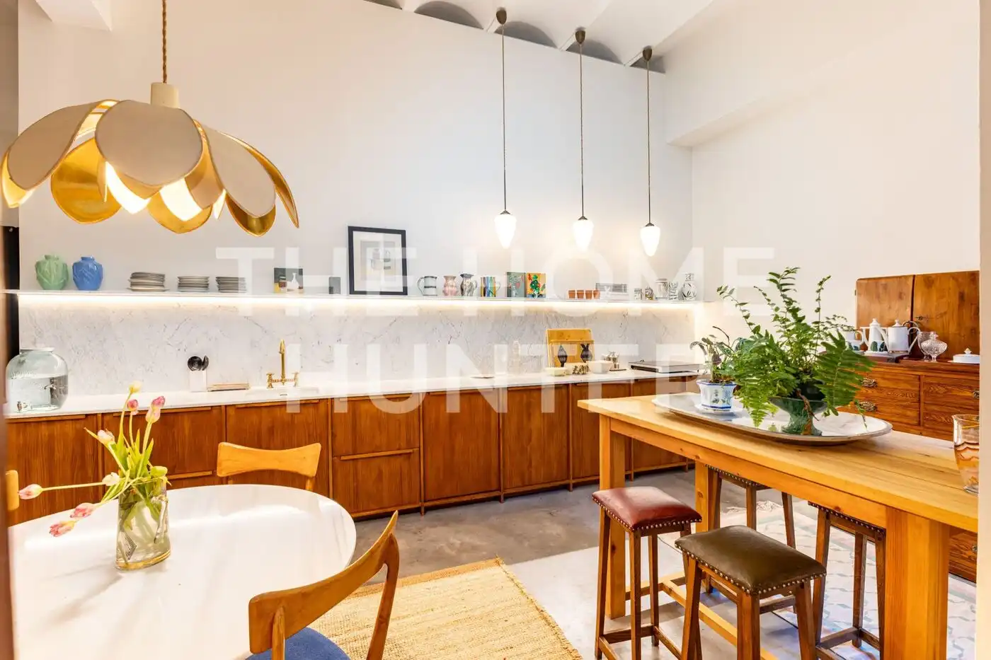 Küche von Loft zum Verkauf in Barcelona mit Klimaanlage, Heizung und Möbliert