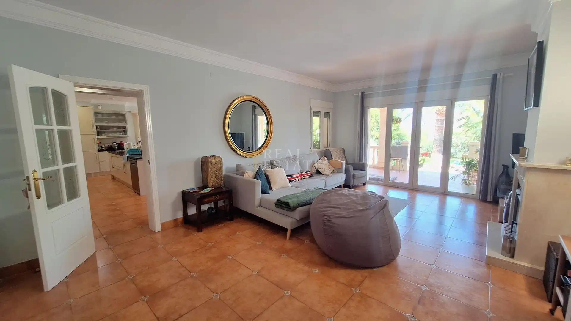 Sala de estar de Casa o chalet en venta en Dénia con Aire acondicionado, Calefacción y Terraza