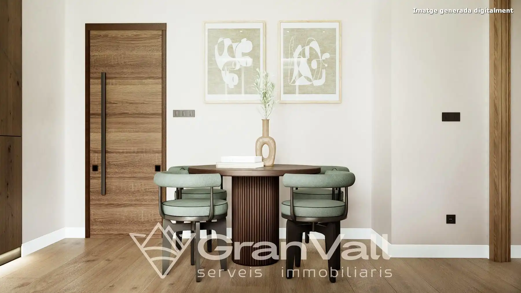 Dining room of Apartments for sale in Puigcerdà  with Heating, Parquet flooring and Storage room