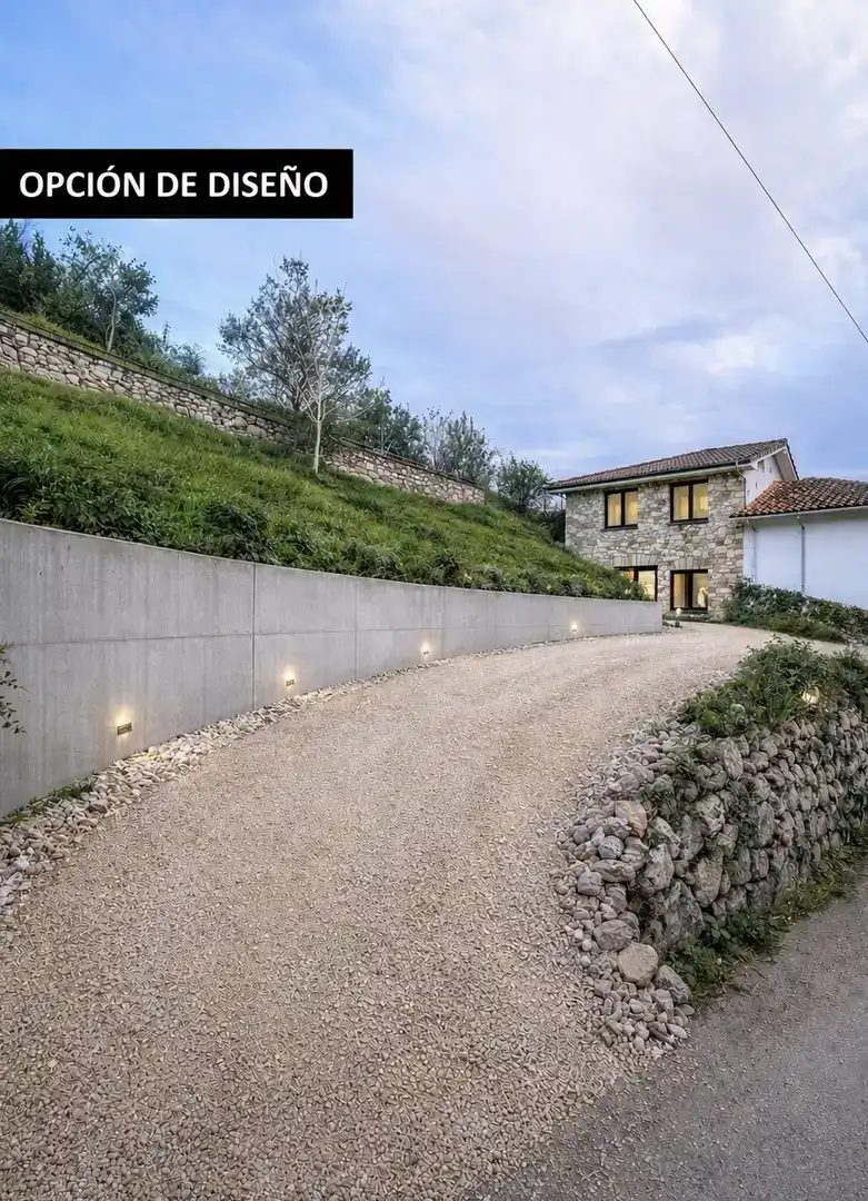 Vista exterior de Casa o chalet en venta en Oviedo 