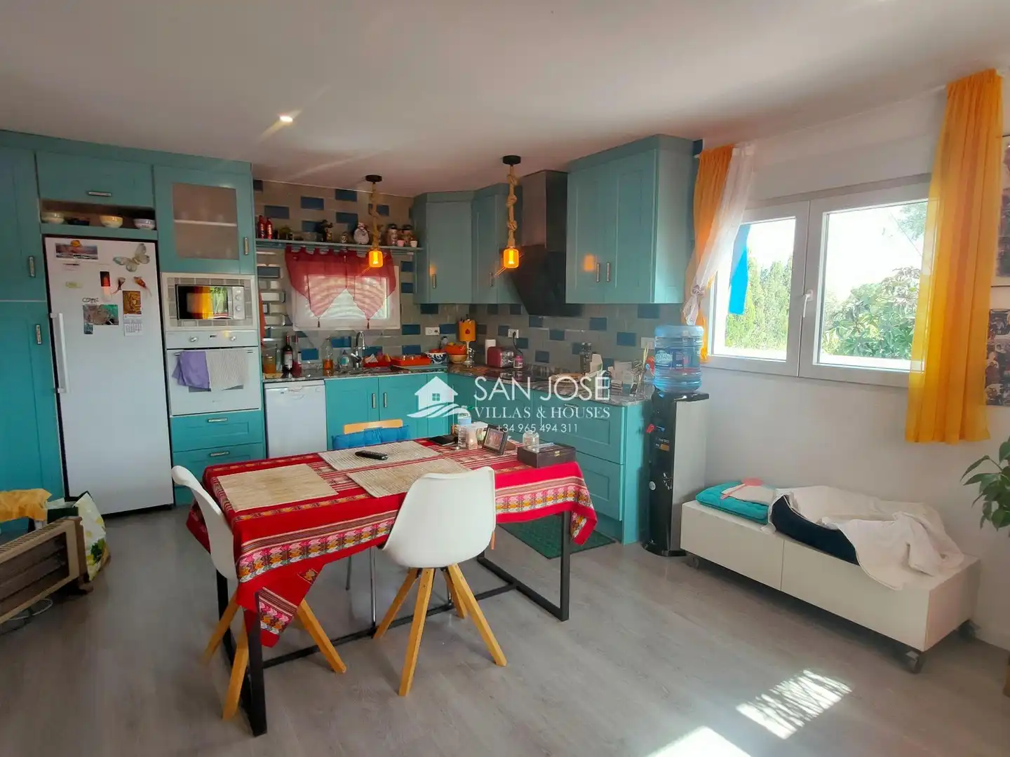 Cocina de Casa o chalet en venta en Aspe con Jardín privado, Trastero y Amueblado