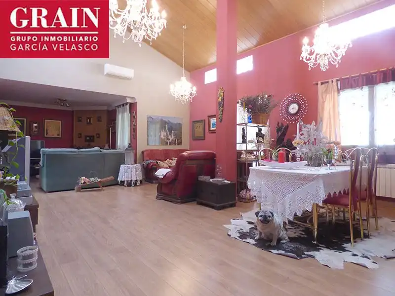 Sala de estar de Casa o chalet en venta en Albacete con Aire acondicionado, Calefacción y Jardín privado