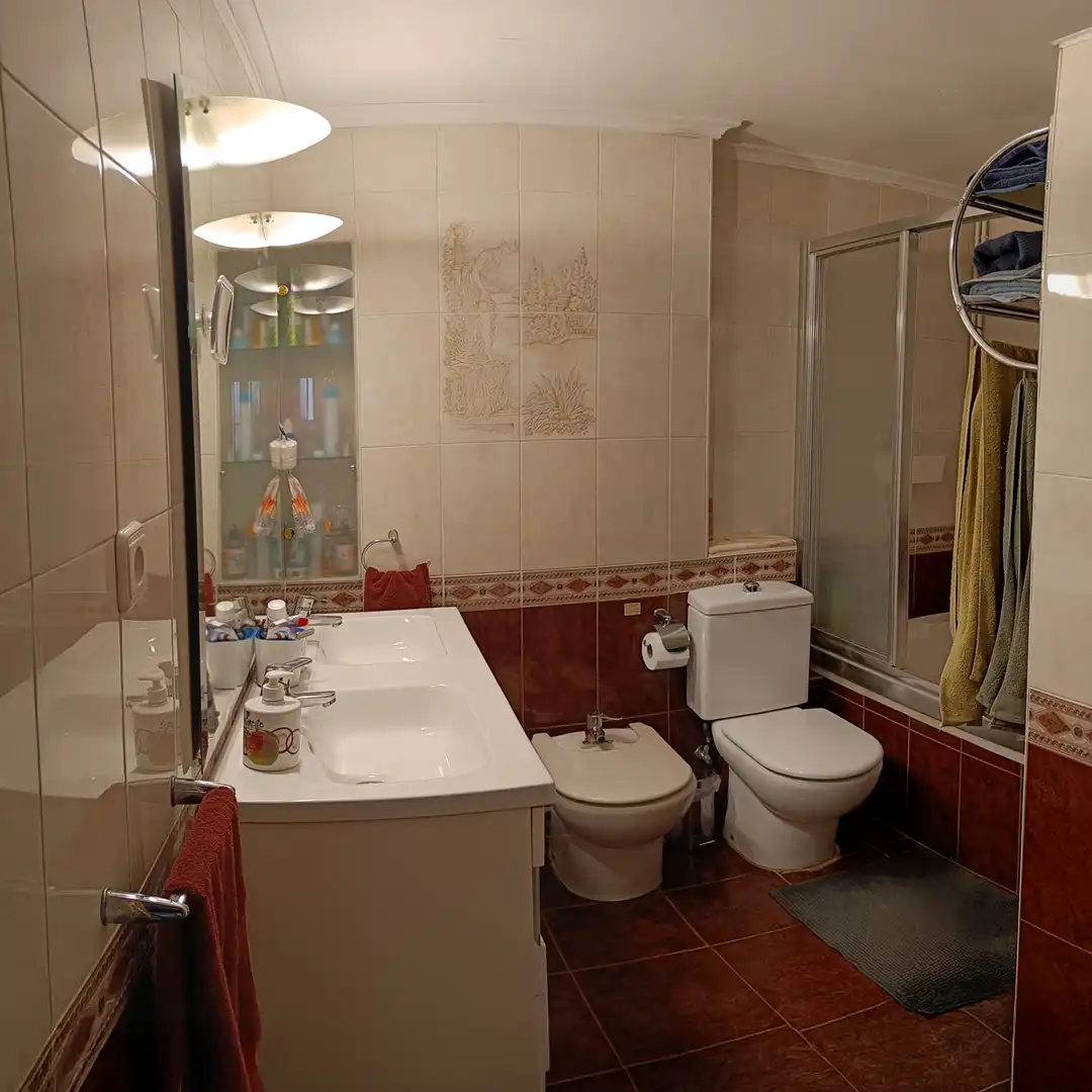 Badezimmer von Wohnung zum Verkauf in Valencia mit Terrasse und Abstellraum