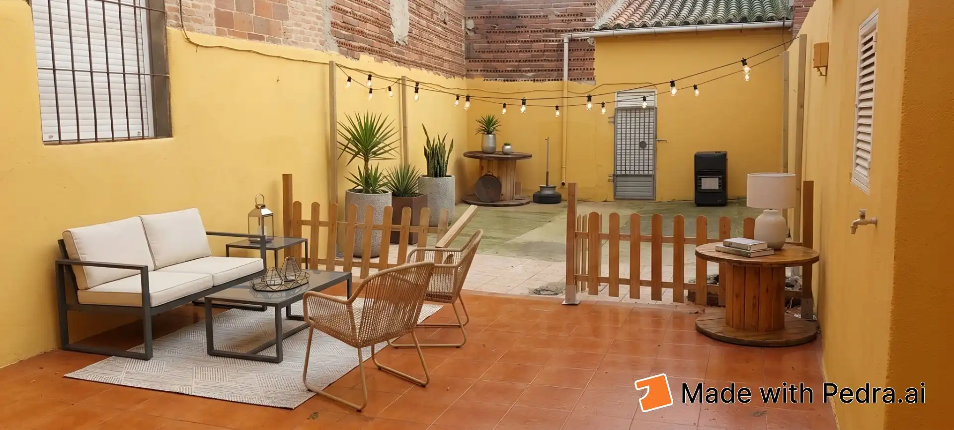 Terrassa de Finca rústica en venda en Cantalapiedra amb Calefacció