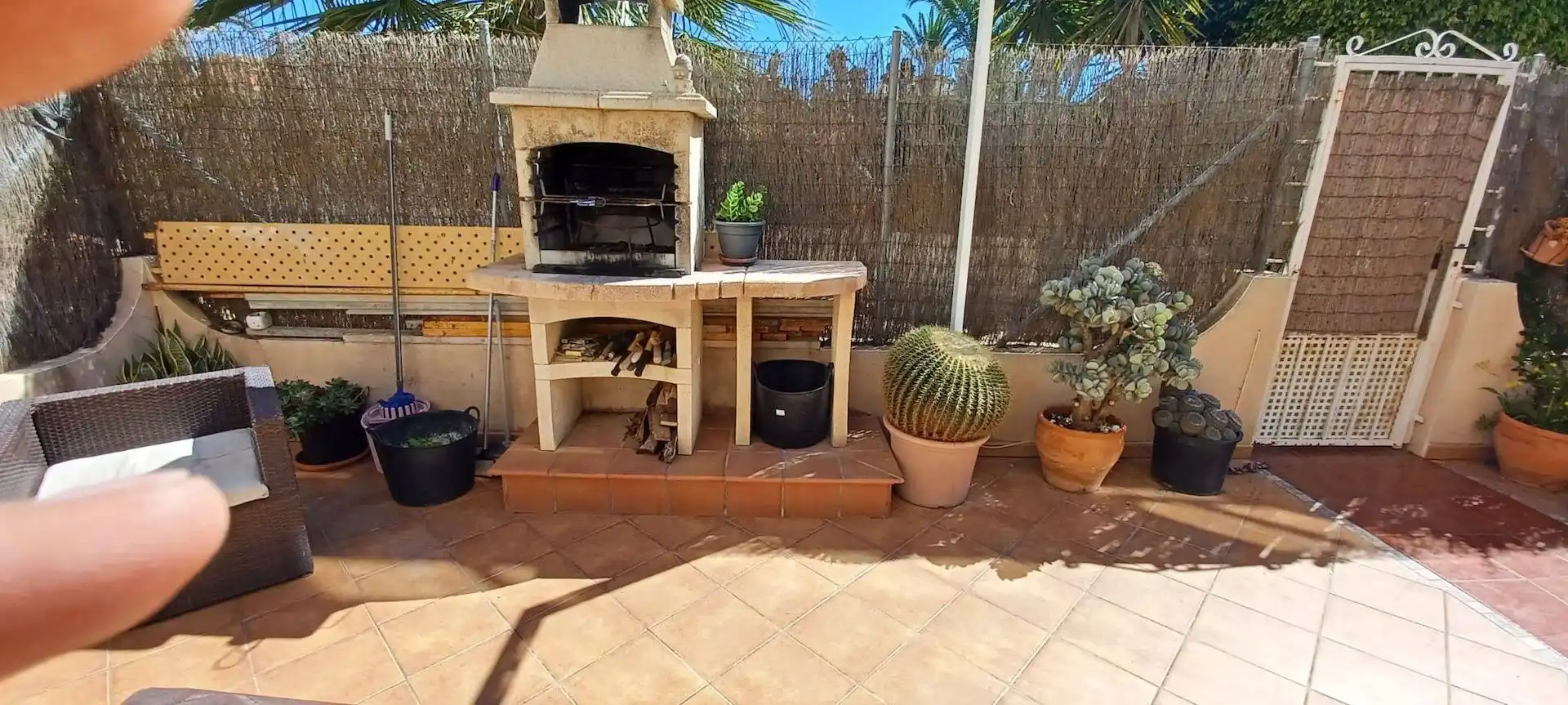 Terrassa de Casa o xalet en venda en Orihuela amb Aire condicionat, Jardí privat i Moblat