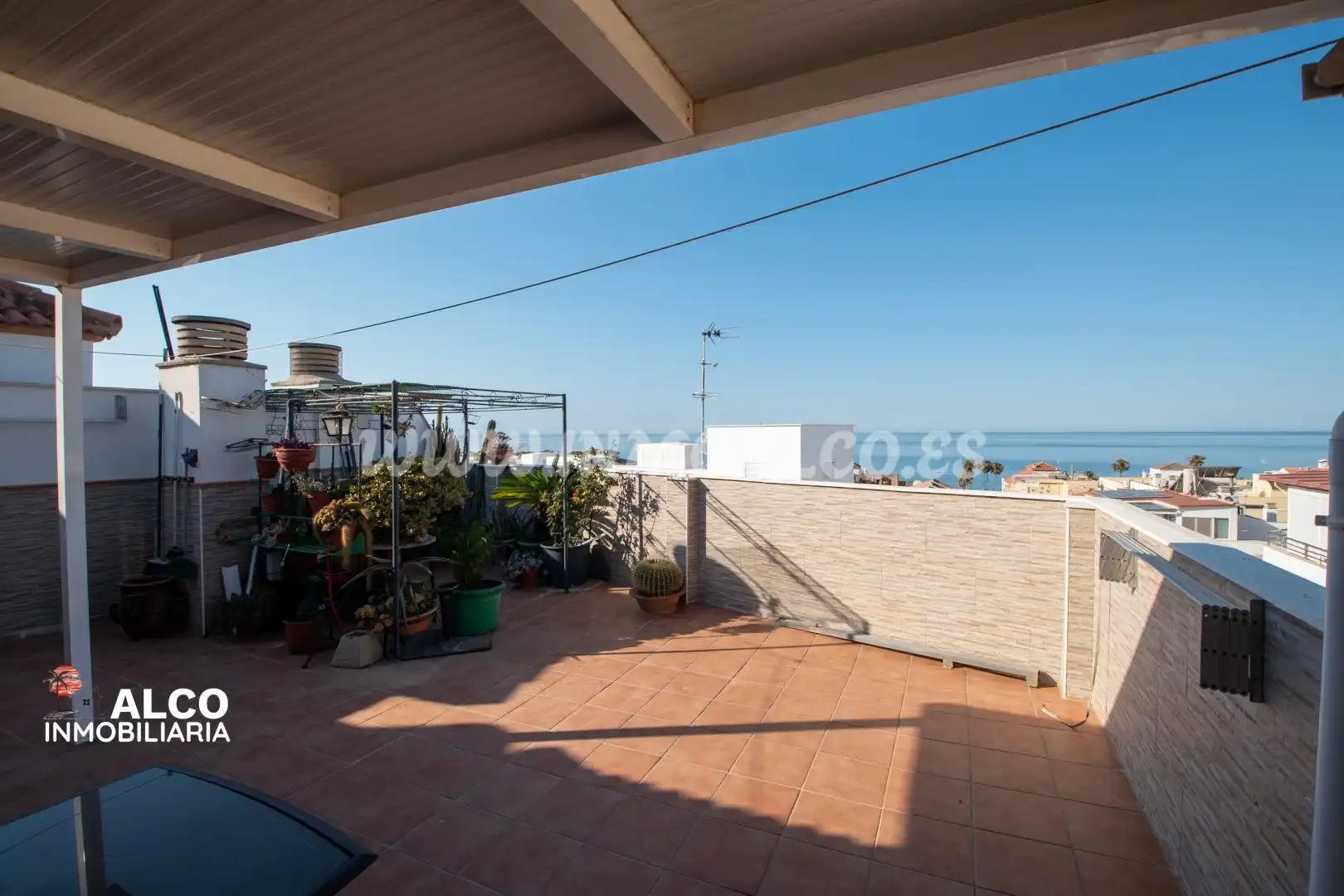 Terraza de Dúplex en venta en Torrox con Aire acondicionado, Terraza y Trastero