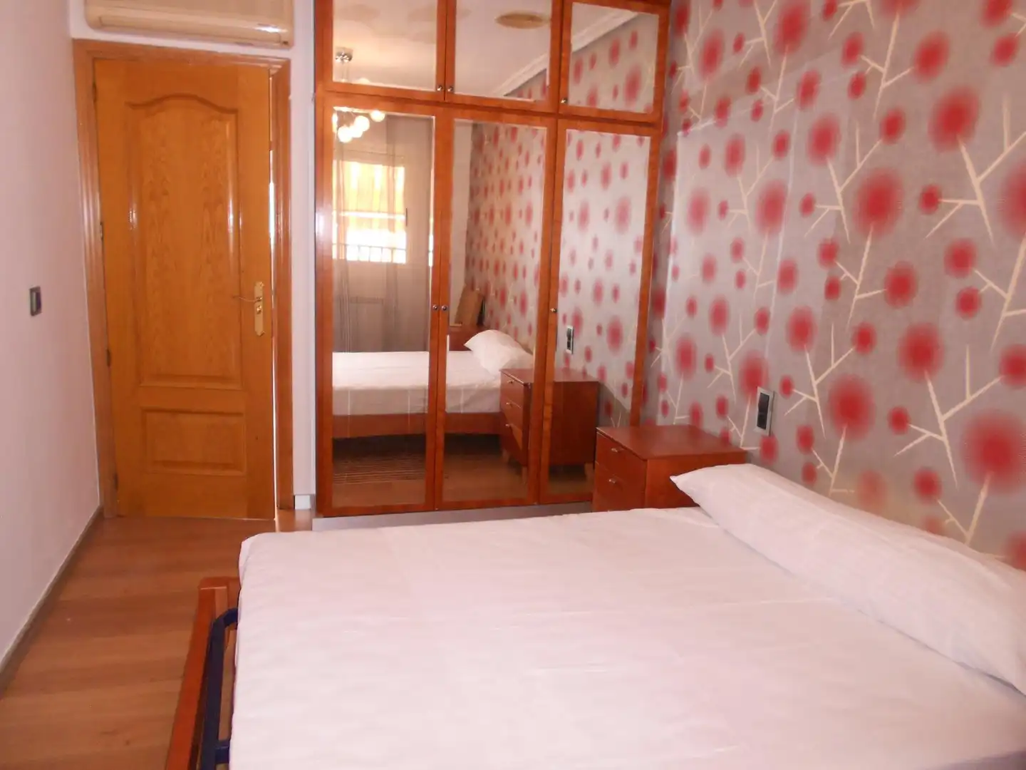 Bedroom of Flat for rent in Murcia  with Air Conditioner, Furnished and Balcony