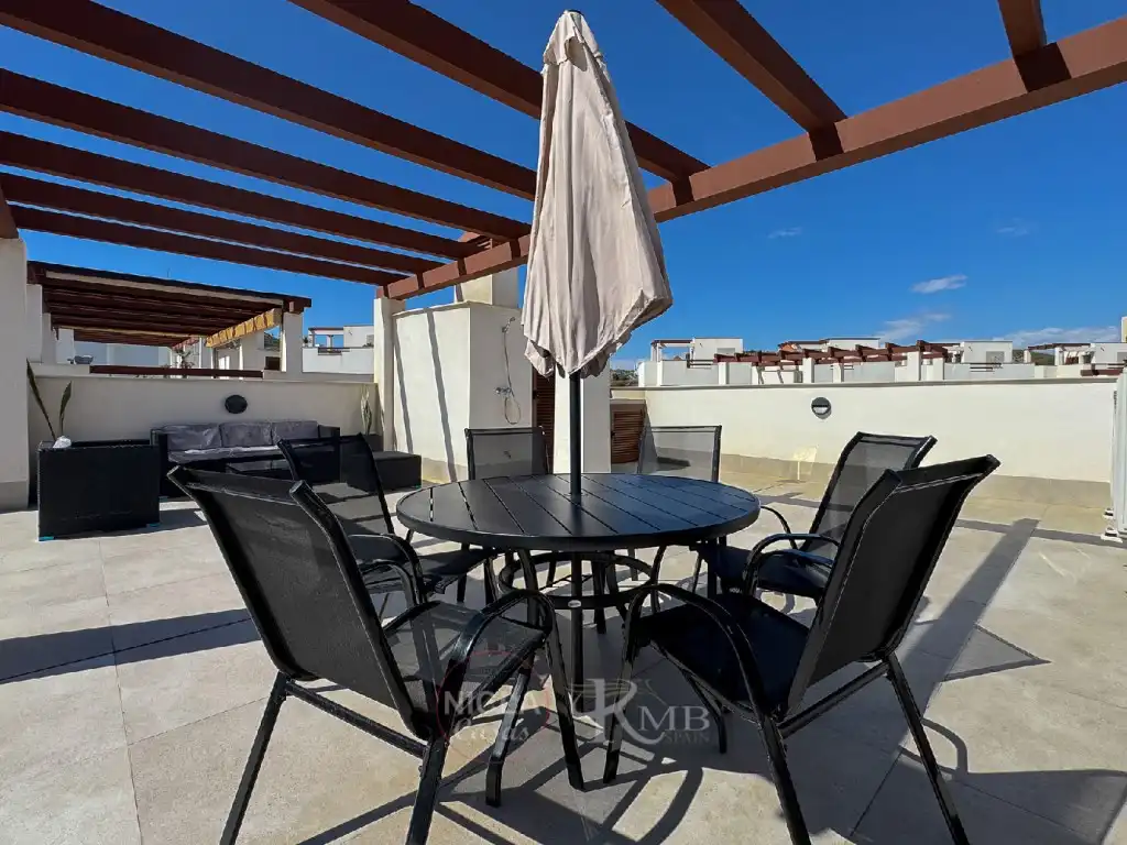 Terrassa de Casa o xalet de lloguer en Vera amb Aire condicionat, Terrassa i Piscina